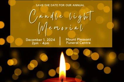 Save the Date for the 2024 Candlelight Memorial